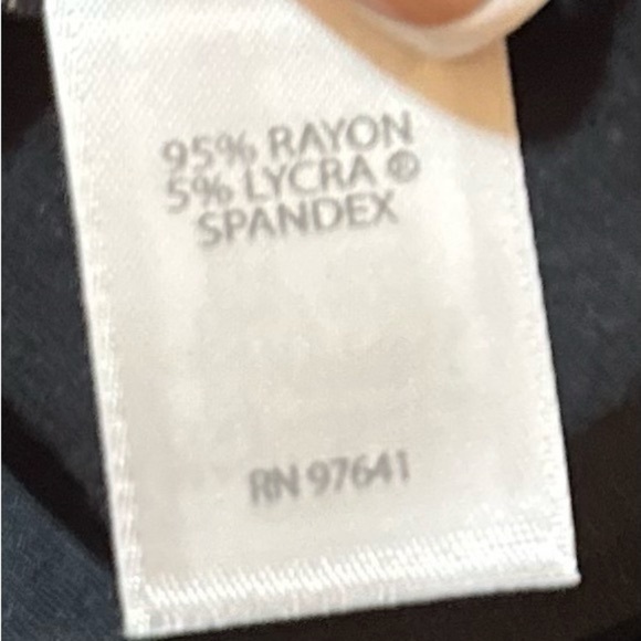 J. Jill Wearever A-Line Tunic, Black, XS, NWT - Picture 10 of 11